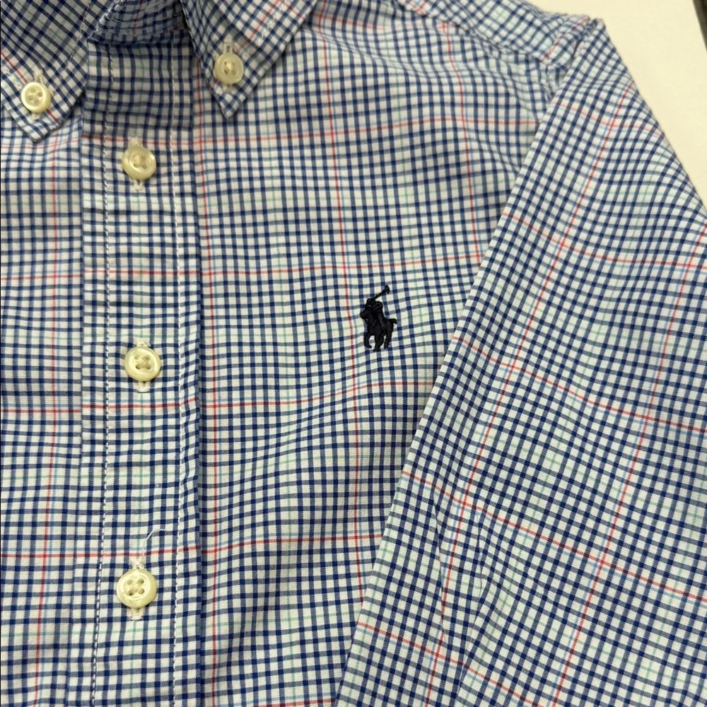 Ralph Lauren Boy's Plaid Button-Down‎ Shirt